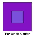 EXAMPLE OF HOW PERIWINKLE CHANGES WHEN COMBINED WITH PURPLE