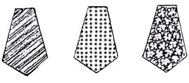 MEN'S CIRCLE TIE PATTERNS