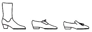 MEN'S OVAL SHOE LINES