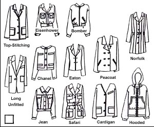 SQUARE JACKET LINES