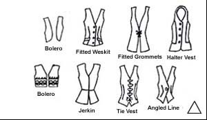 TRIANGLE VEST LINES