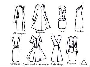 TRIANGLE DRESS LINES