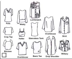 SQUARE BLOUSE LINES