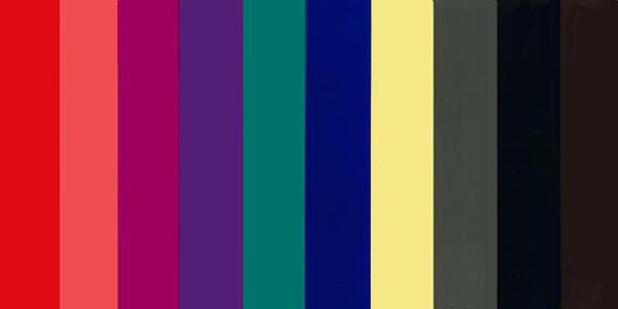WINTER AND SPRING COLORS MIXED TO INTER-SEASON BALANCED COLORS