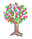 DRAWING OF SPRING TREE